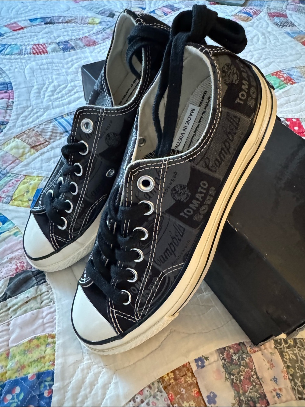 Converse Chuck Taylor All-Star x Andy Warhol Campbell Soup Size 6.5 Women NIB